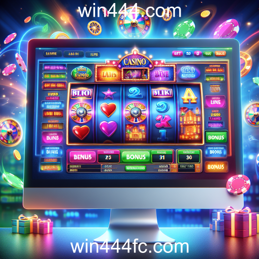 Descubra a Diversão dos Jogos de Brindes no win444.com